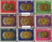 Známky Panama 1968 Olympíjsky medailisti razítk. séria - Kliknutím na obrázok zatvorte -